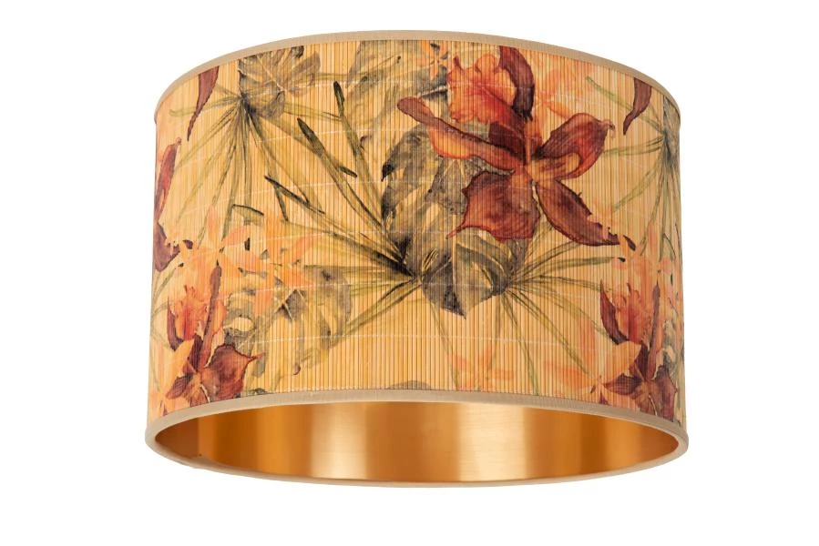 Lucide TANSELLE - Flush ceiling light - Ø 40 cm - 1xE27 - Multicolor - turned off